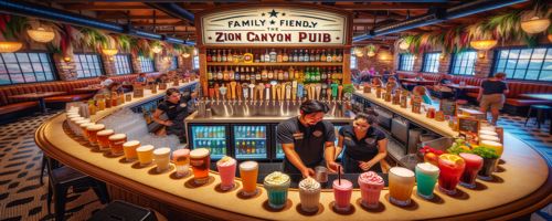 Beverage Selections for Adults and Kids